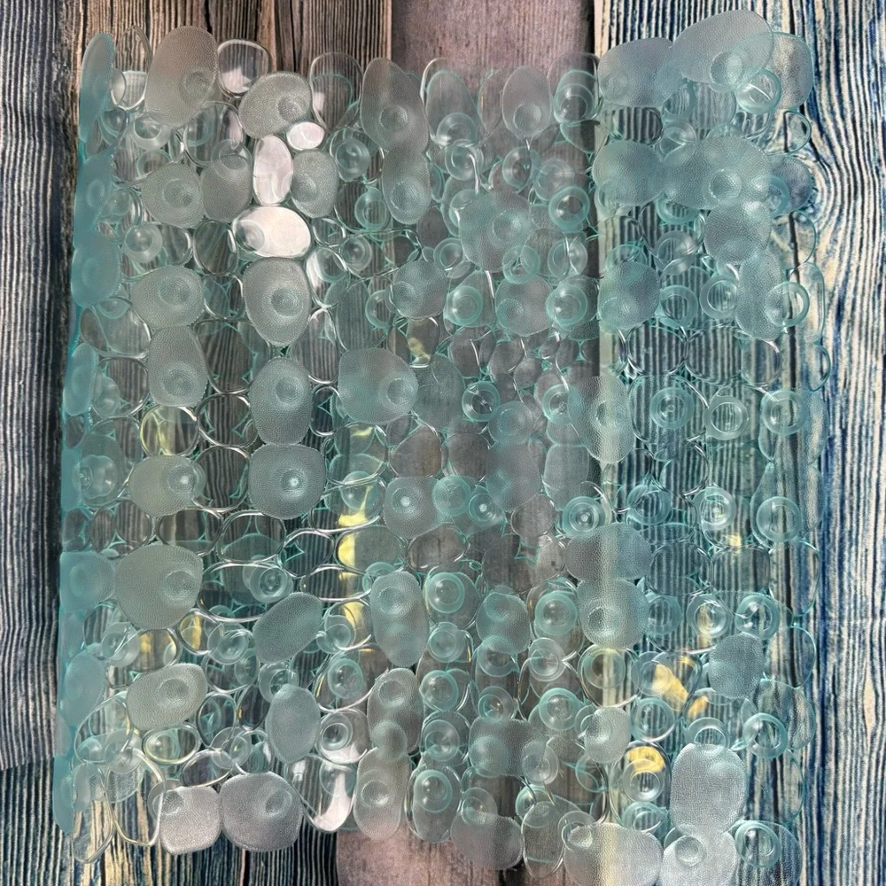 Room Essentials Pebble Bath Mat Blue